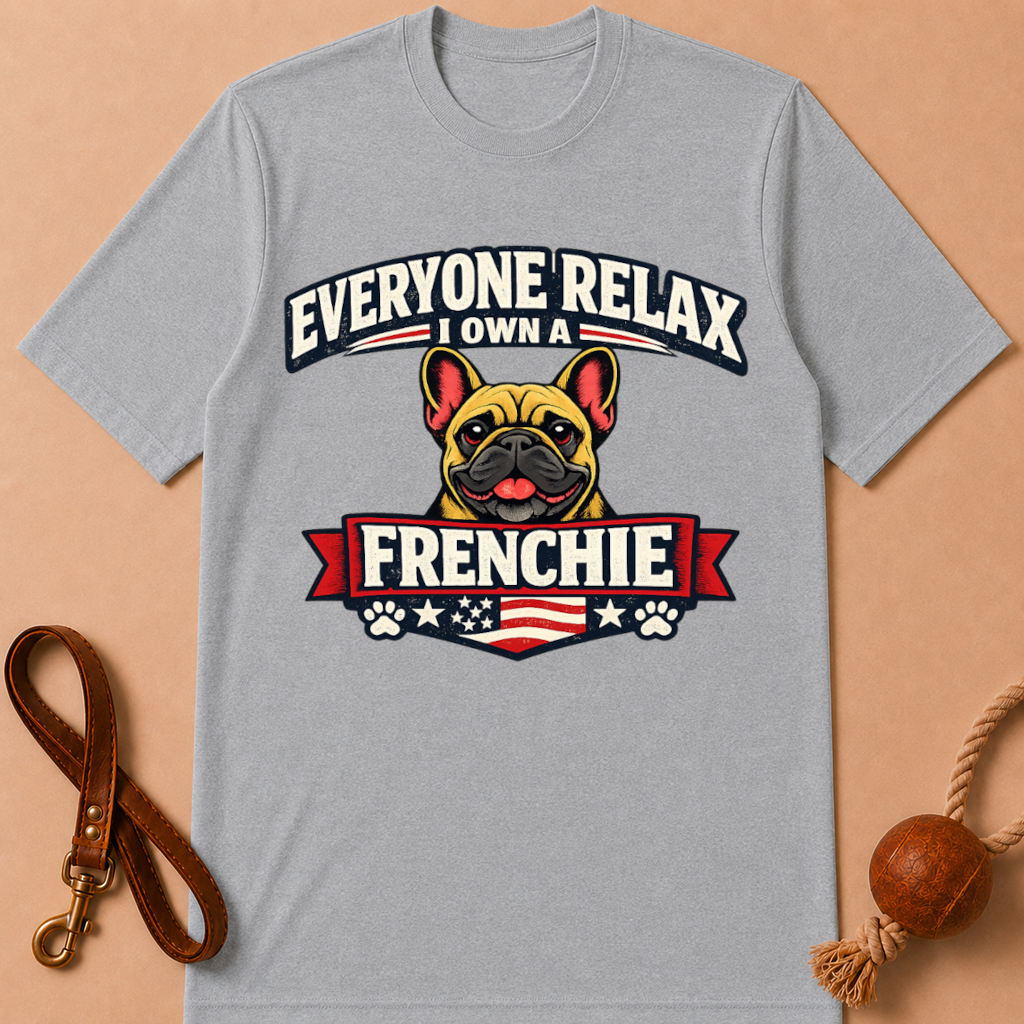 EVERYONE REALX I WON A FRENCHIE T-SHIRT