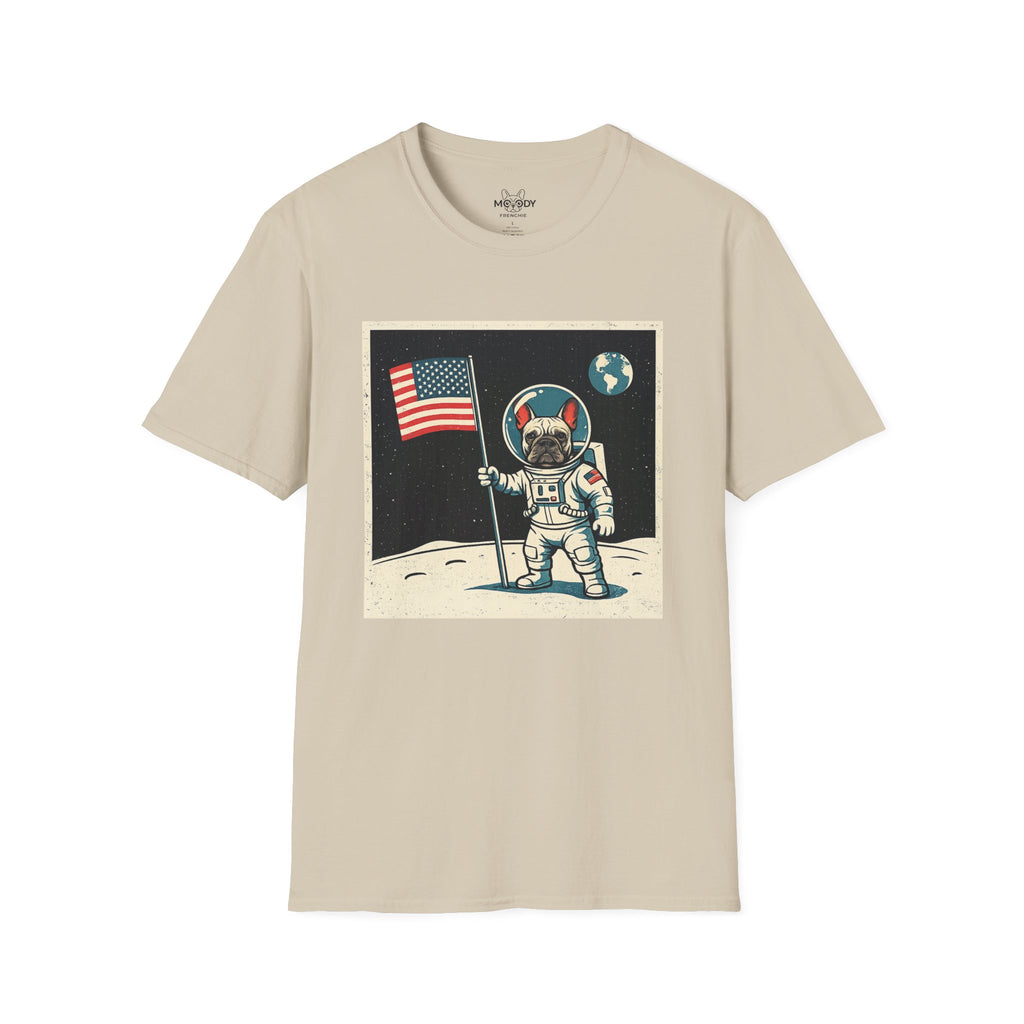 MOON LANDING FRENCHIE T-SHIRT