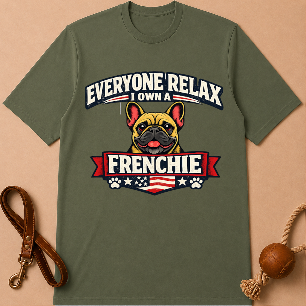EVERYONE REALX I WON A FRENCHIE T-SHIRT