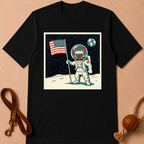 MOON LANDING FRENCHIE T-SHIRT