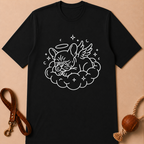 ANGEL FRENCH BULLDOG T-SHIRT